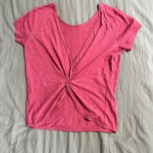 Abercrombie & Fitch Open Back Tee